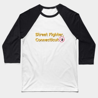 Street Fighter Connecticut Baseball T-Shirt